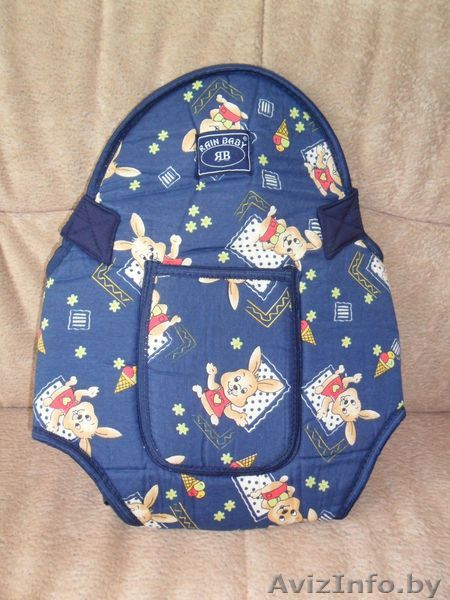 сумка-кенгуру синего цвета - Изображение #1, Объявление #342581