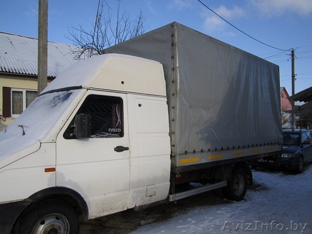 Грузоперевозки до 3т по РБ и РФ, Ивеко-тент. - Изображение #1, Объявление #829292