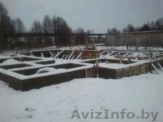 Участок с фундаментом - Изображение #1, Объявление #1075387