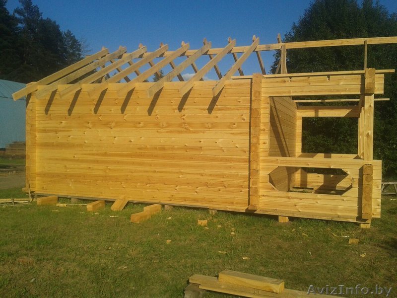Срубы из профилированного бруса - Изображение #1, Объявление #1501194