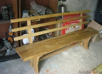 ПРОДАМ СТОЛ, 4 ТАБУРЕТКИ, СКАМЬЮ ИЗ МАССИВА ДУБА. - Изображение #4, Объявление #918763