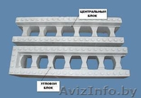 Несъемная опалубка  из пенополистирола  для возведения стен здания. - Изображение #2, Объявление #1365323