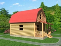 Дом из бруса Марсель 6х7,5 сруб с установкой Молодечненский район - Изображение #5, Объявление #1618466