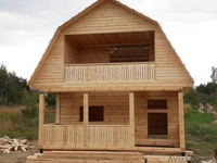 Садовый Дом из бруса Артем 6х6 сруб с установкой в Минской области - Изображение #1, Объявление #1625503