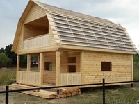 Садовый Дом из бруса Артем 6х6 сруб с установкой в Минской области - Изображение #5, Объявление #1625503