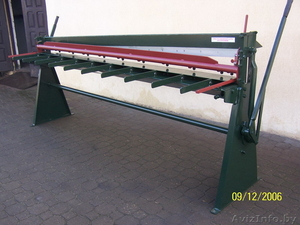 Листогибы,  вальцы,  зиг машины.Гильятины