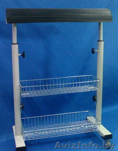 Тележка КОЗЛИК WK-2  с металлическими корзинами для швейного цеха