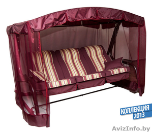 Садовые качели Палермо-Премиум. Доставка по РБ!