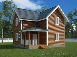 Финские Каркасные дома с фундаментом в подарок