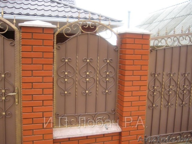 металлоизделия, ворота гаражные и въездные, козырьки, перила,котлы банные и др. - Изображение #3, Объявление #530212