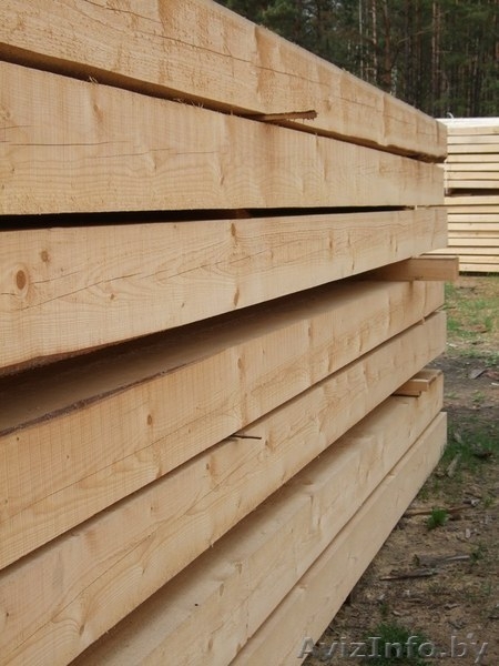 Пиломатериалы: брус, доска обрезная и необрезная, брусок, рейка. - Изображение #2, Объявление #568488