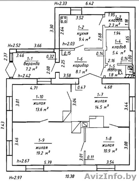 Дом в п. Красное, Молодечненский р-н, Молодечненское напр., 43 км от МКАД - Изображение #2, Объявление #958582