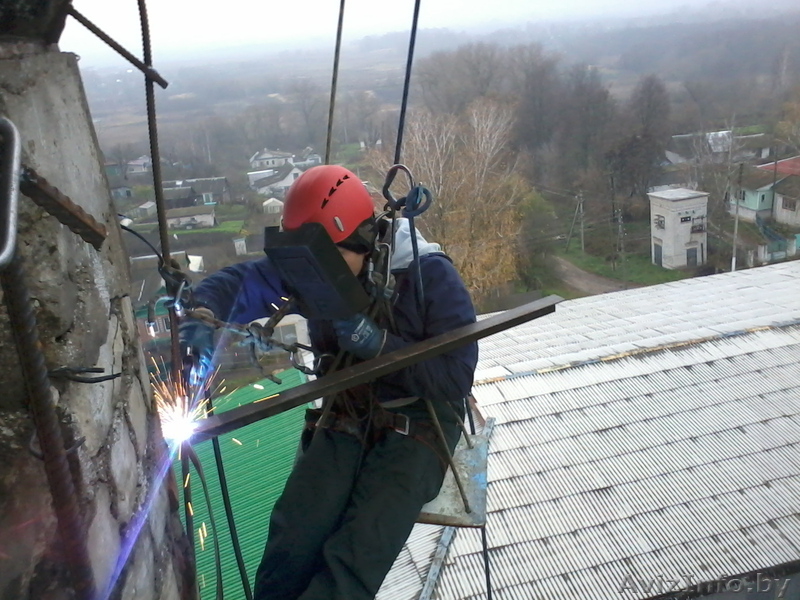 Сварочные работы на высоте с подготовкой поверхности под покраску. - Изображение #1, Объявление #998478