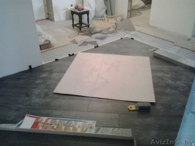 Укладка ламината, доски, линолеума, плитки - Изображение #1, Объявление #1353976