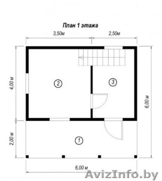 Садовый Дом из бруса Лайк 6х6,с террасой 12 м2 - Изображение #2, Объявление #1623406