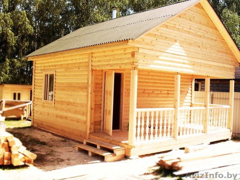 Баня из бруса доставка и установка в Молодечно и район - Изображение #1, Объявление #1631784
